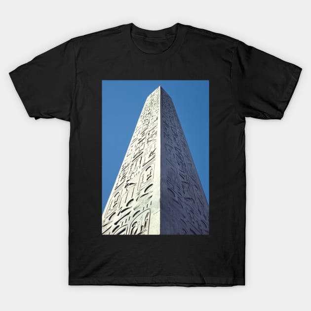 Obelisk, Luxor, Egypt T-Shirt by Carole-Anne